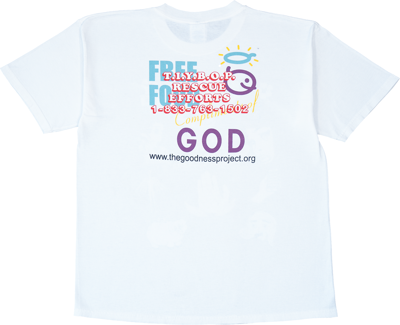 Rescue Efforts Rework Graphic Tee - Large