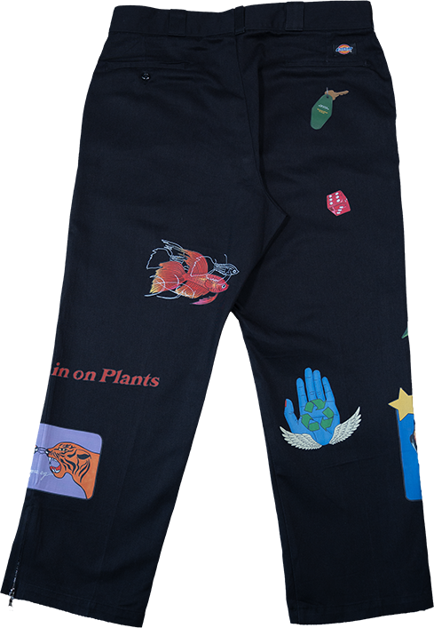 1/4 Zip Rework Pants #36 (36/30) – THIS IS YOUR BRAIN ON PLANTS