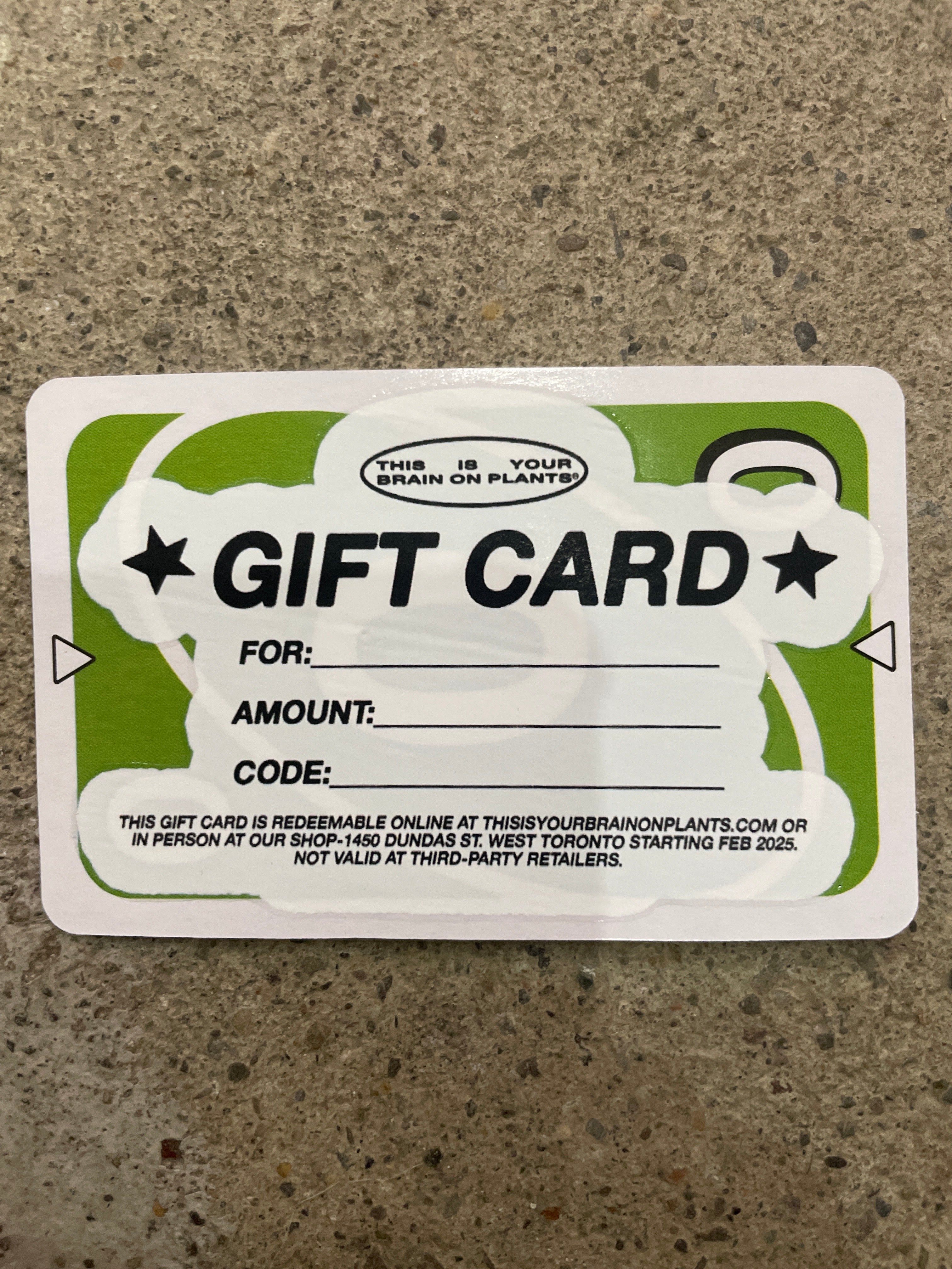 GIFTCARD - TIYBOP