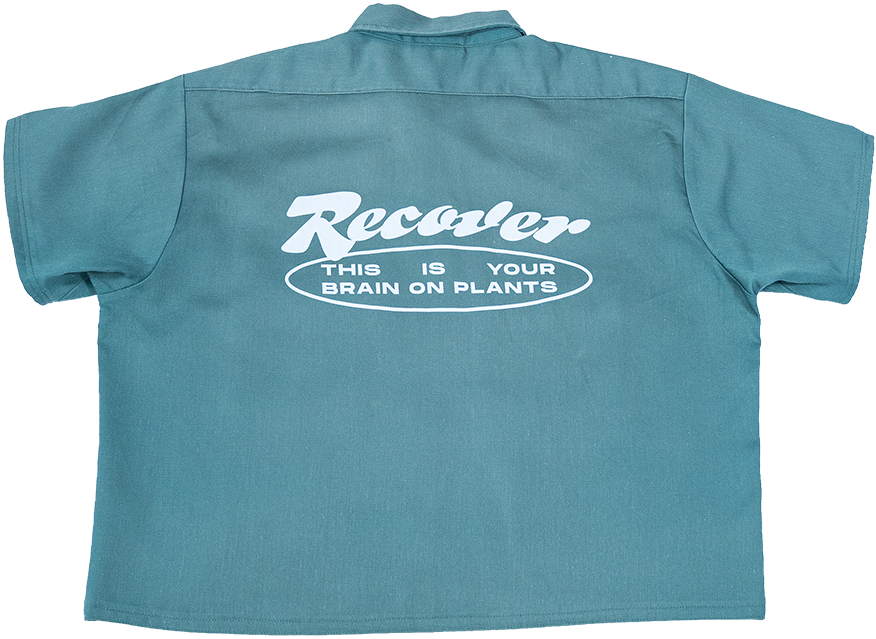 BOX-FIT RE-WORK SHIRT - MEDIUM – THIS IS YOUR BRAIN ON PLANTS